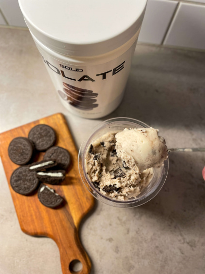 Oreo Protein Ice Cream