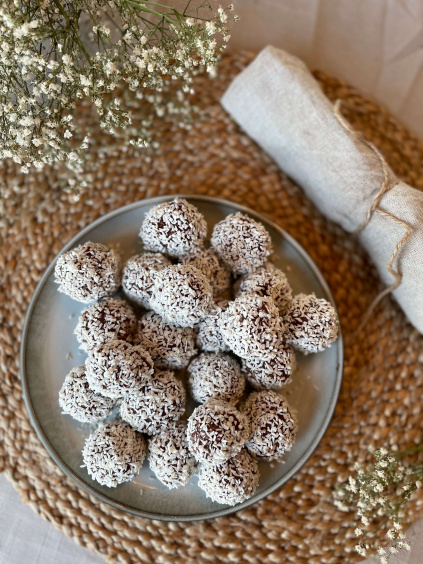 Viiden minuutin suklaapallot