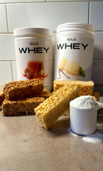 Protein rice krispy treats