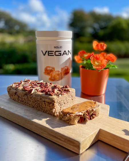 Proteiinipitoinen banaanileipä