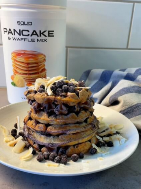 Blueberry Waffles