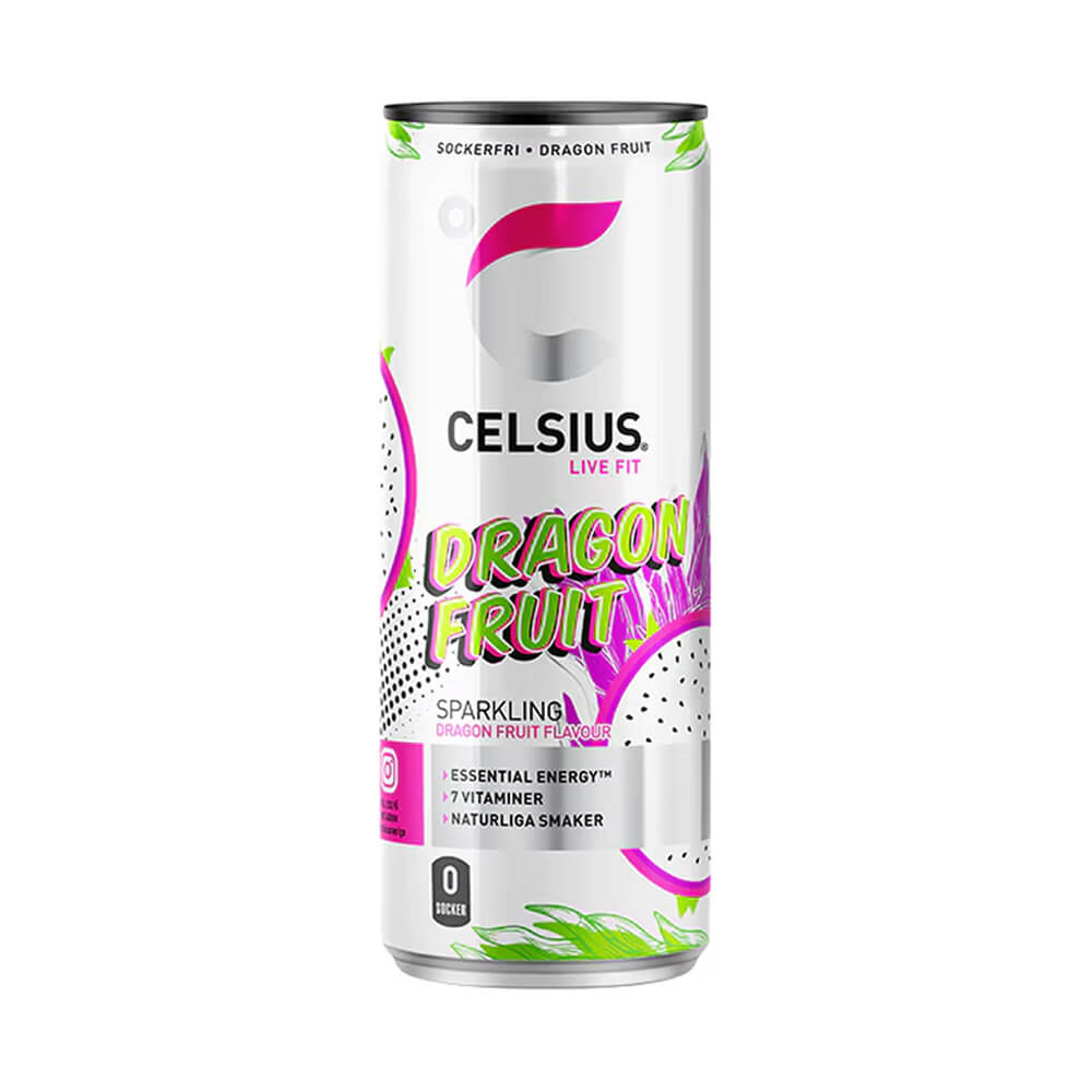 Celsius, 355 ml (Dragon Fruit)