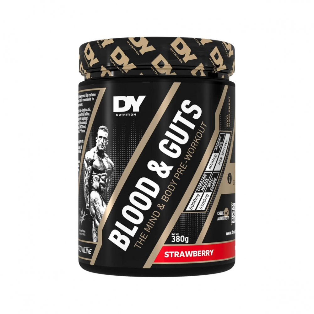 DY Nutrition Blood & Guts, 380 g (Strawberry)