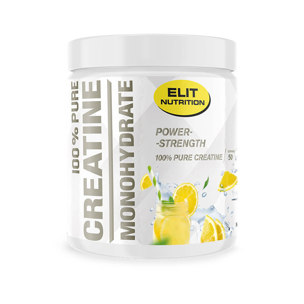 Elit Nutrition 100% Pure Creatine Monohydrate, 300 g (Lemonade)