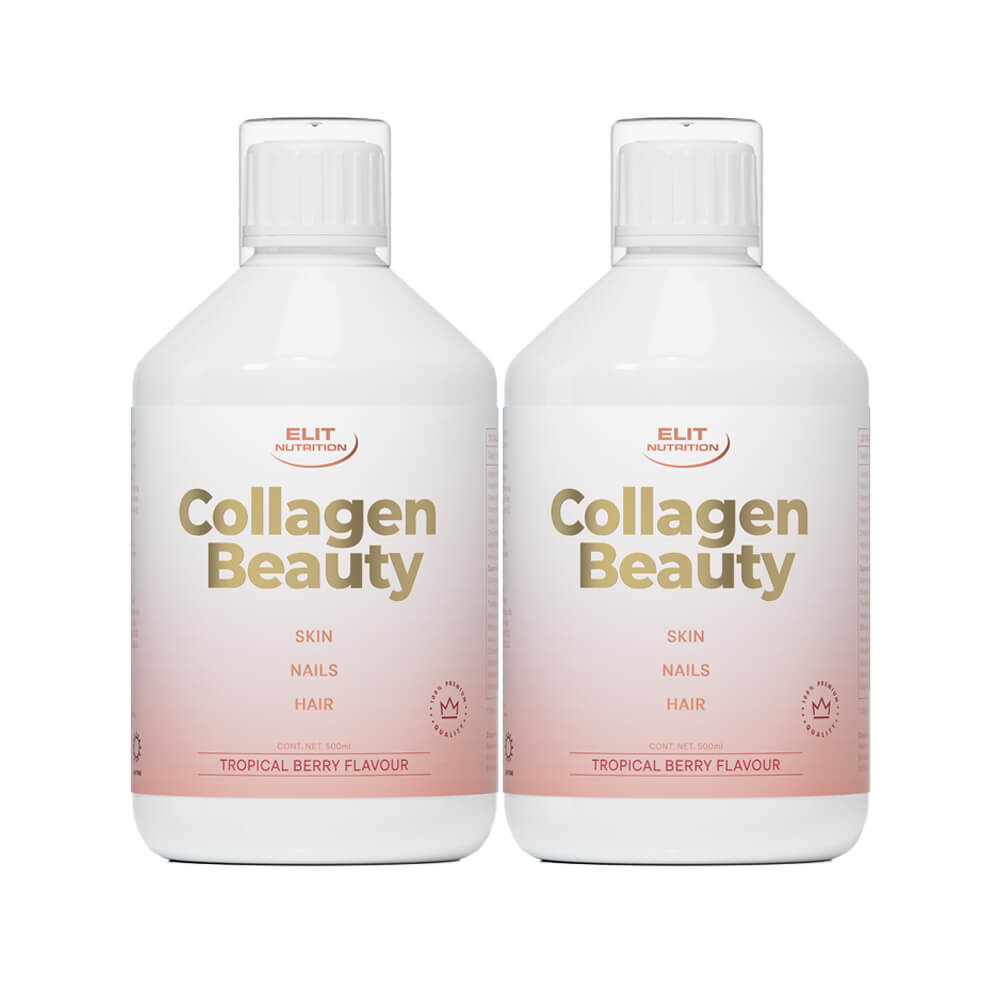 2 x Elit Nutrition Collagen Beauty, 500 ml (Tropical Berry)