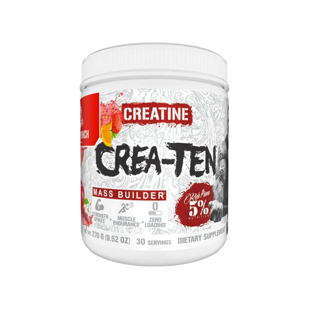 5% Nutrition CREA-TEN, 30 serv. (Fruit Punch)