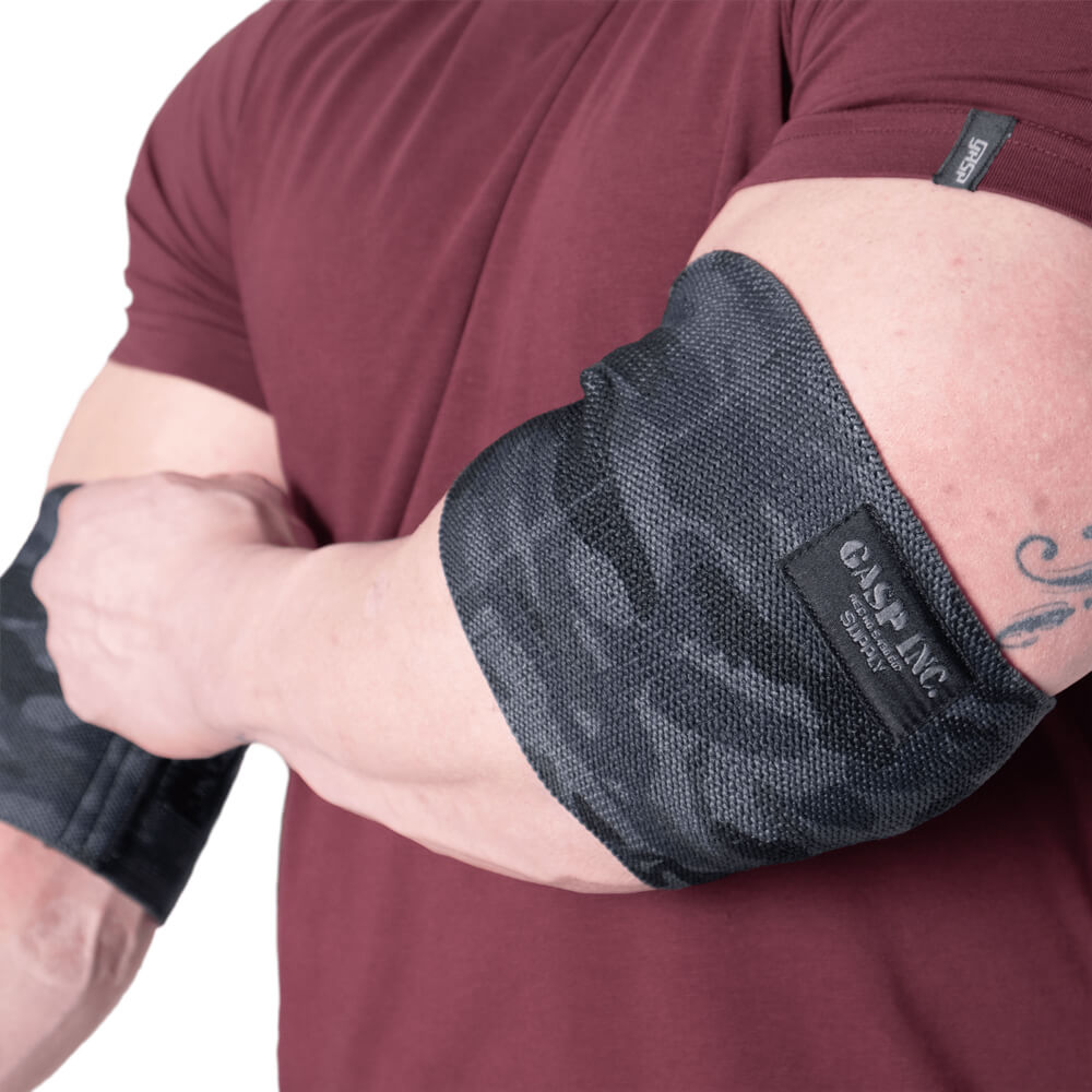 "Gasp Heavy Duty Elbow Sleeve, dark camo (13"")"