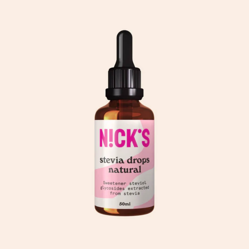 Nicks Steviadroppar, 50 ml (Natural)