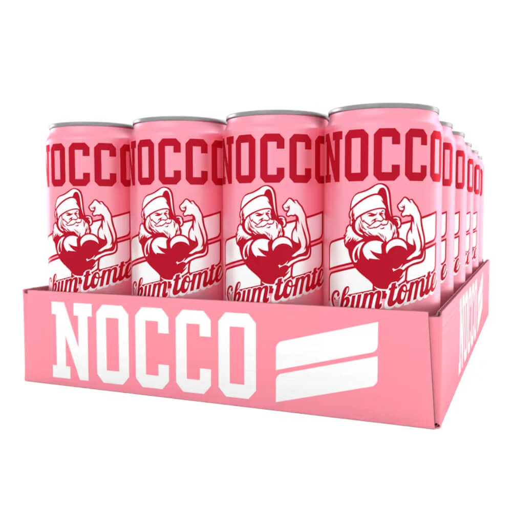24 x NOCCO BCAA, 330 ml (Skum Tomte)