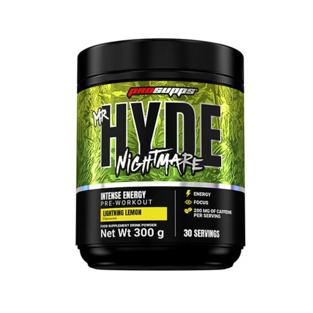Pro Supps Hyde Nightmare PWO, 30 serv. (Lightning Lemon)