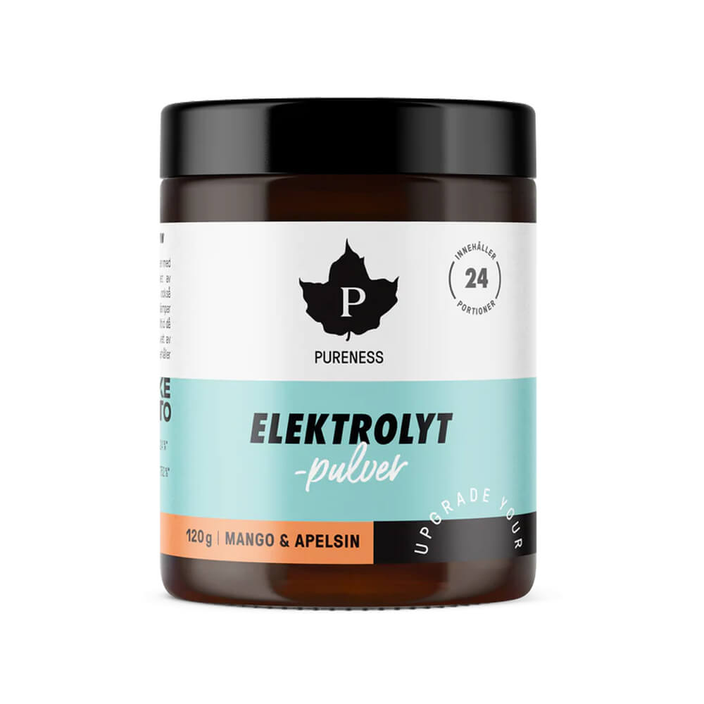 Pureness Elektrolytpulver, 120 g (Mango & Apelsin)