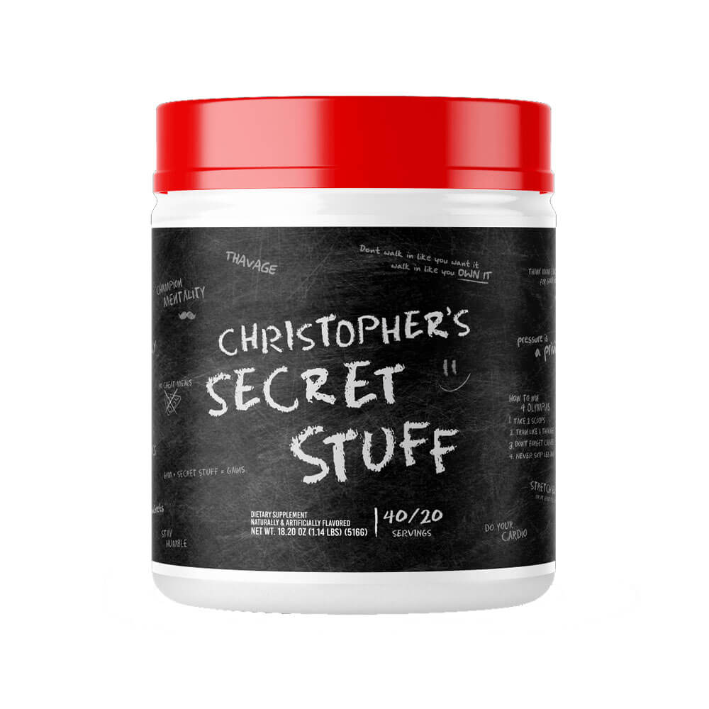RAW Nutrition Christopher«s Secret Stuff, 40 serv. (Tastes Like Winnin