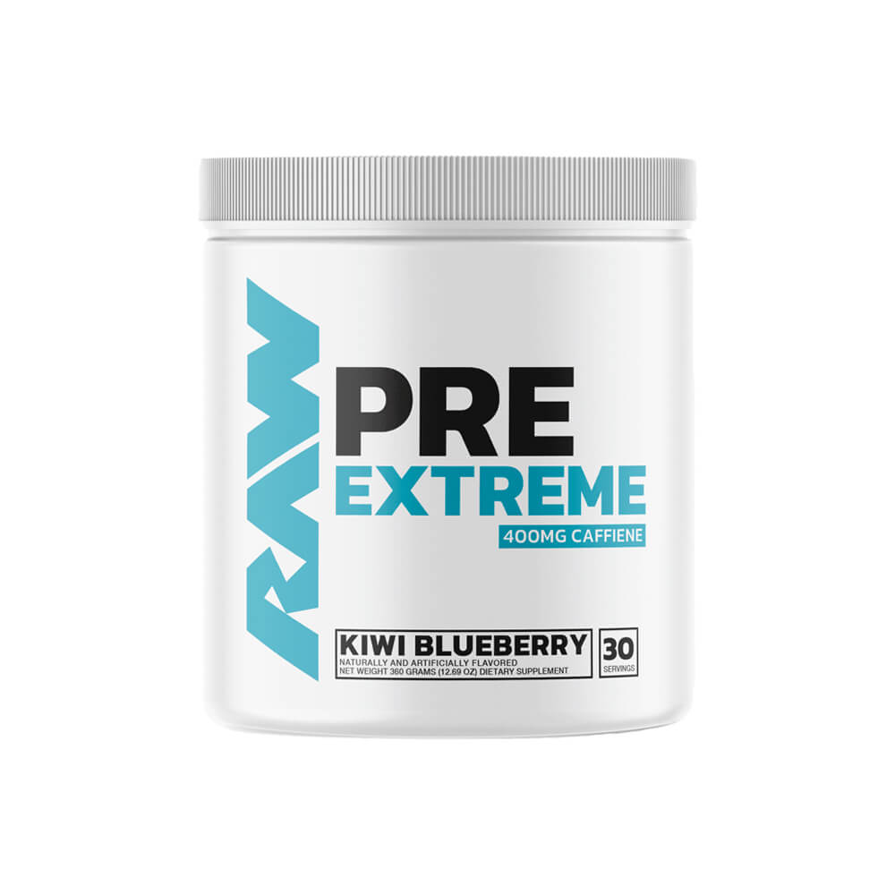 RAW Nutrition Pre Extreme, 30 serv. (Kiwi Blueberry)