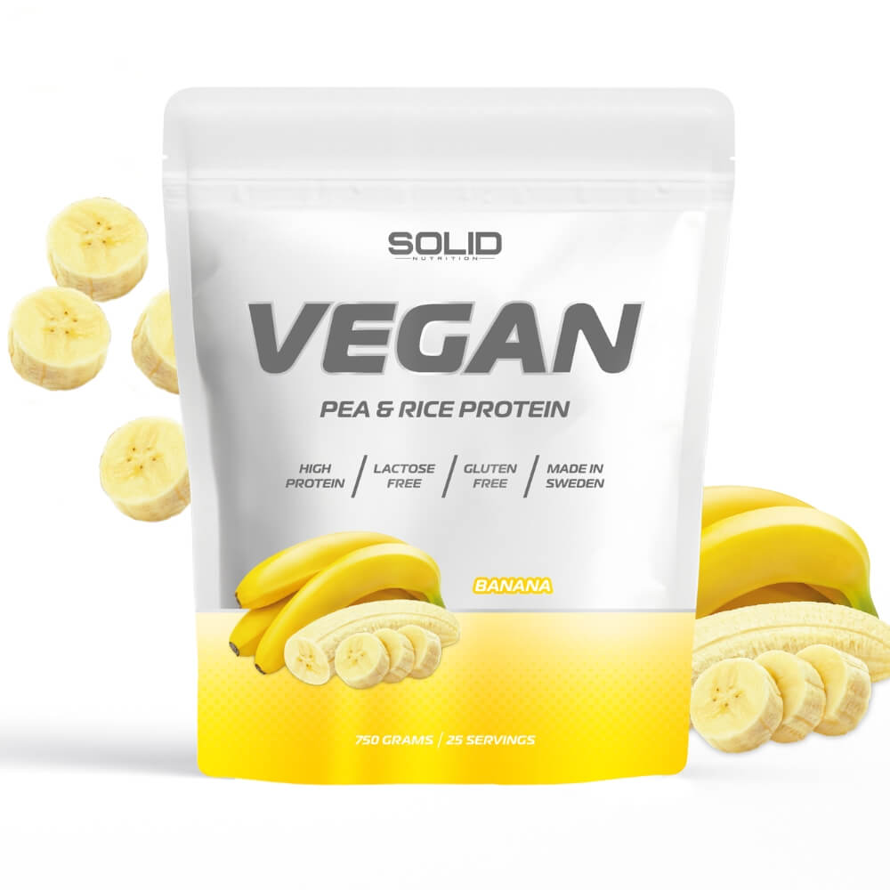 SOLID Nutrition Vegan, 750 g (Banana)
