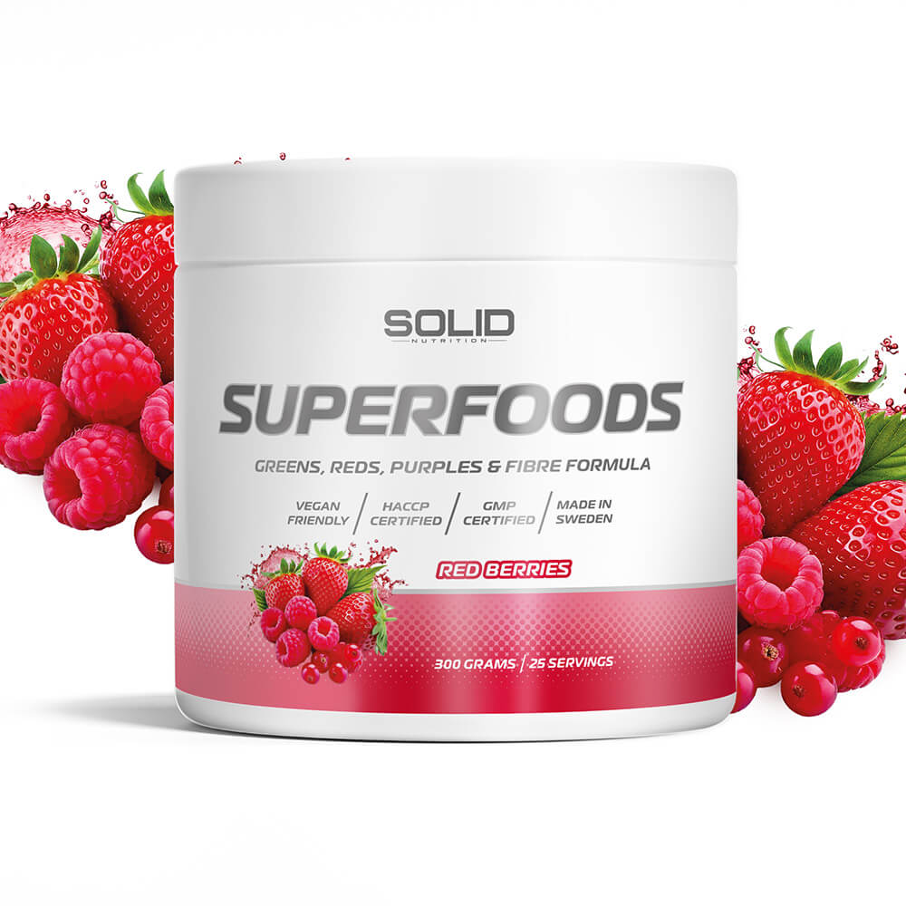 SOLID Nutrition Superfoods, 300 g (Red Berries)