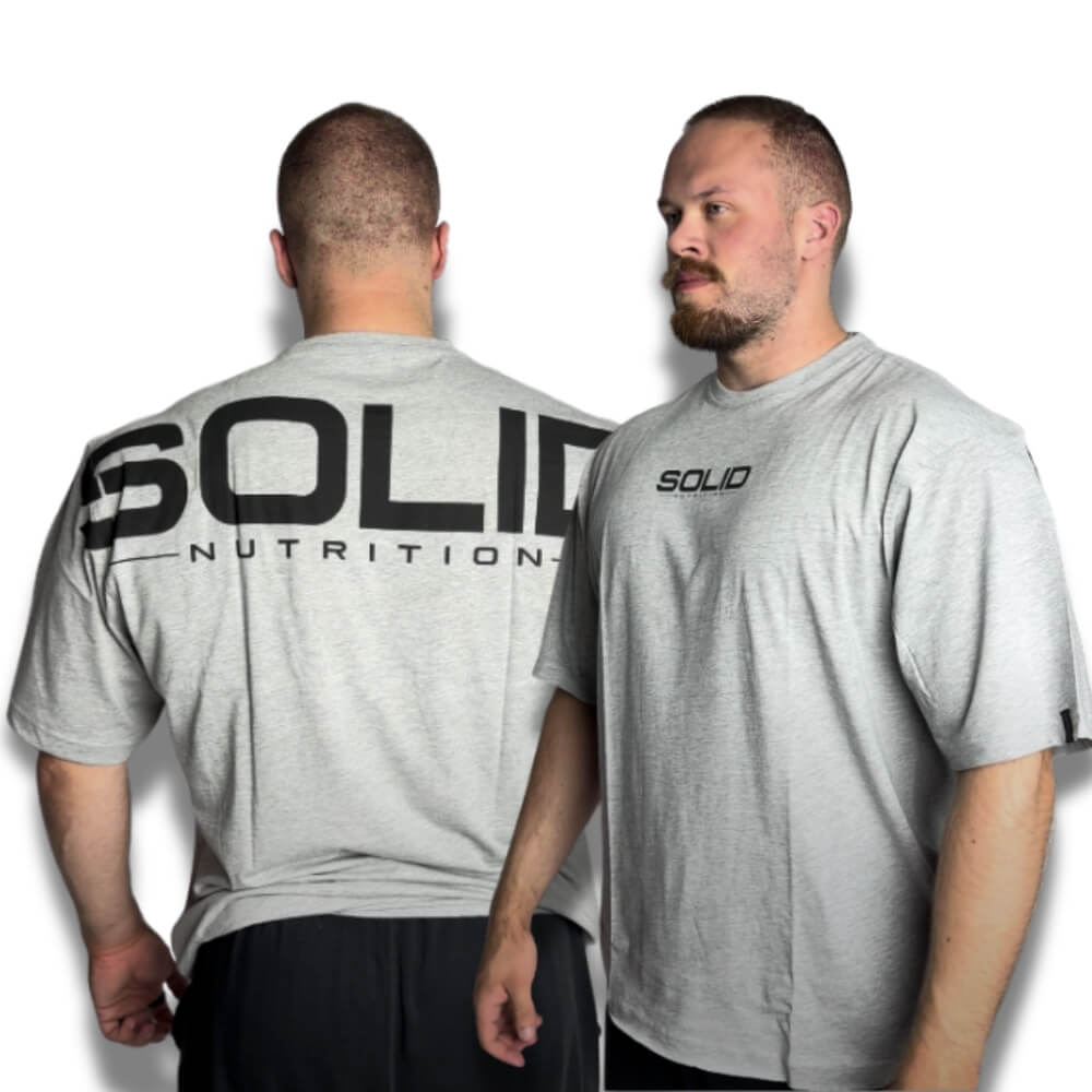 SOLID Nutrition Oversized Tee, grey/black (3XL)