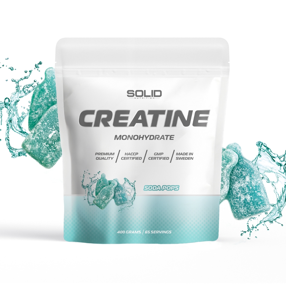 SOLID Nutrition Creatine Monohydrate, 400 g (Soda Pops)