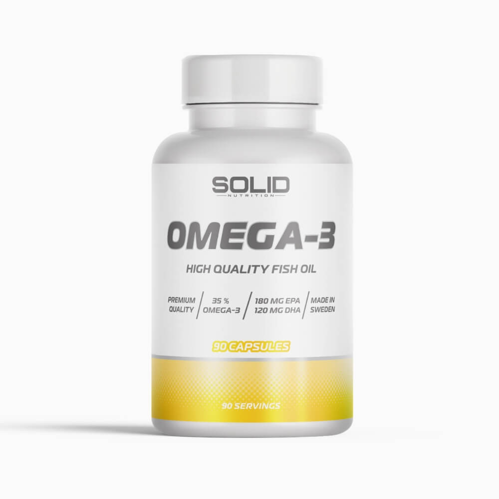 SOLID Nutrition Omega-3, 90 caps