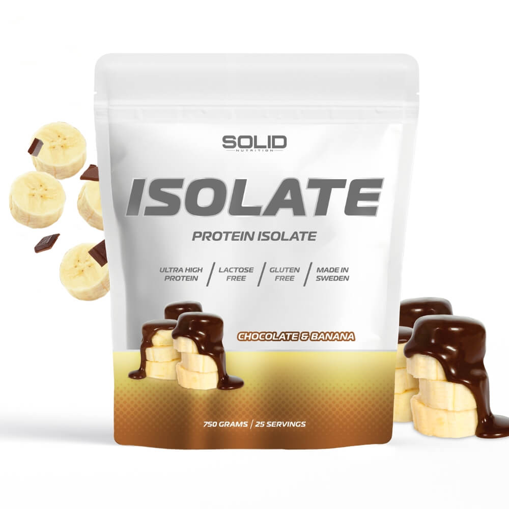 SOLID Nutrition Isolate, 750 g (Chocolate & Banana)