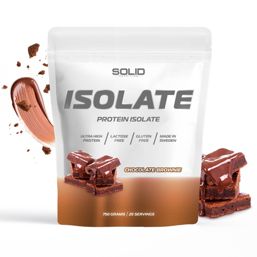 SOLID Nutrition Isolate, 750 g (Chocolate Brownie)