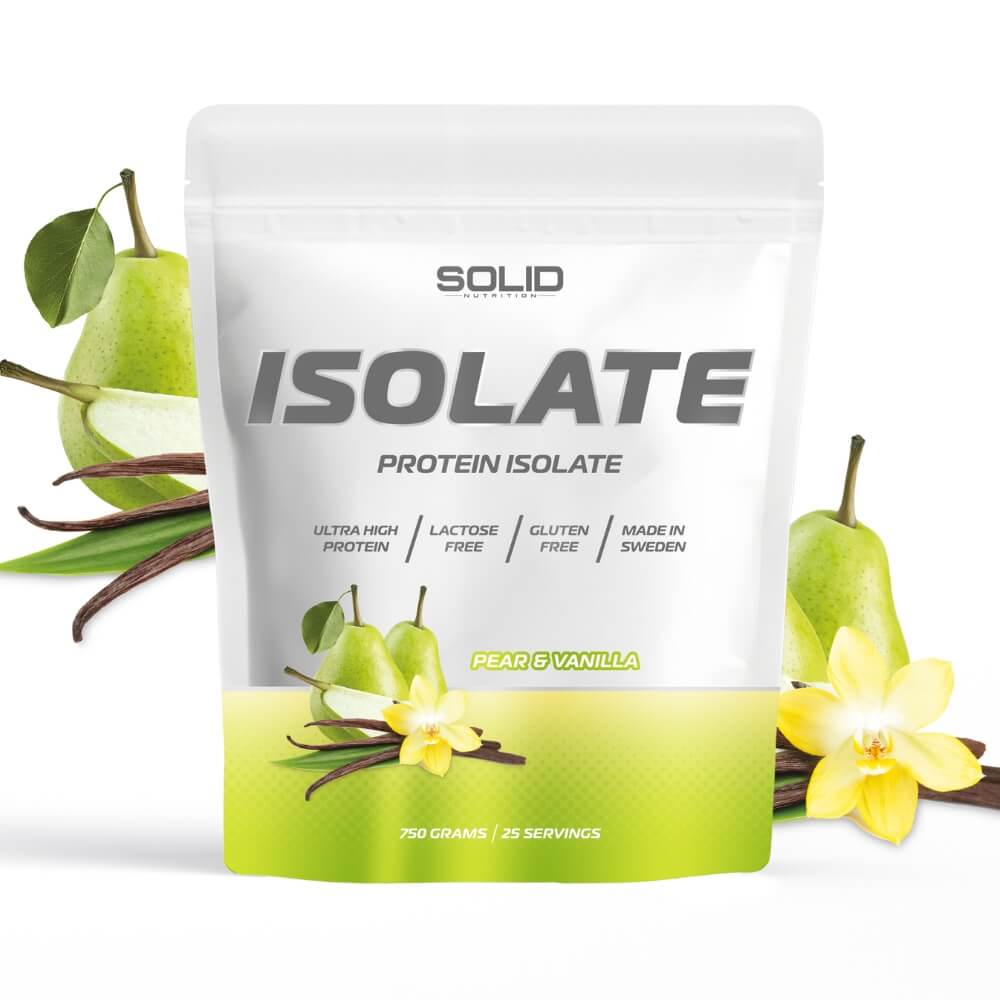 SOLID Nutrition Isolate, 750 g (Pear & Vanilla)