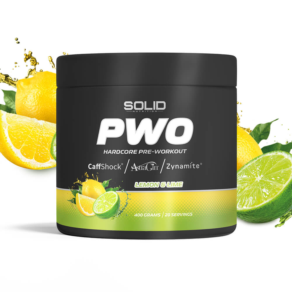 SOLID Nutrition BLACK LINE PWO, 400 g (Lemon/Lime)