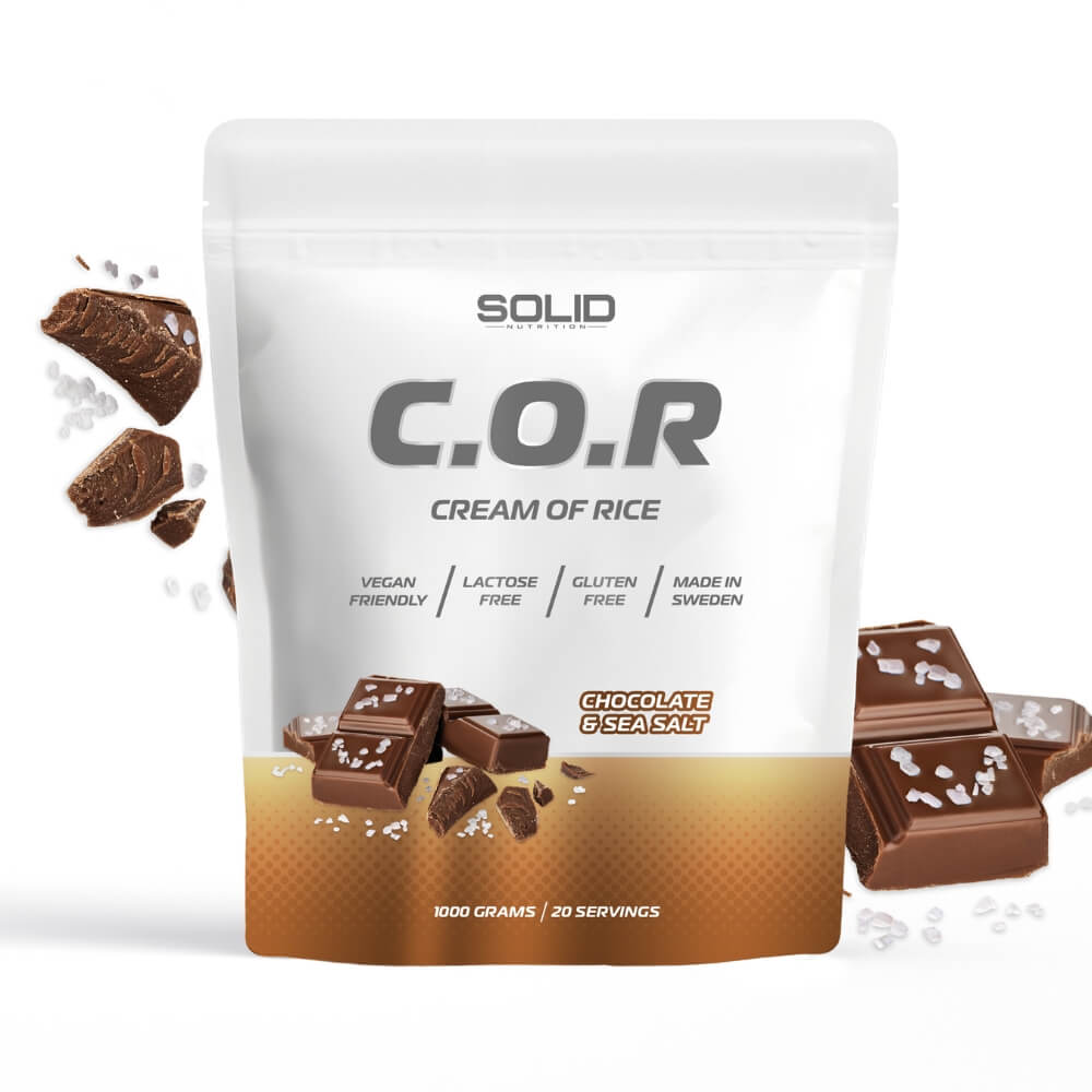 SOLID Nutrition Cream Of Rice, 1 kg (Chocolate & Sea Salt)