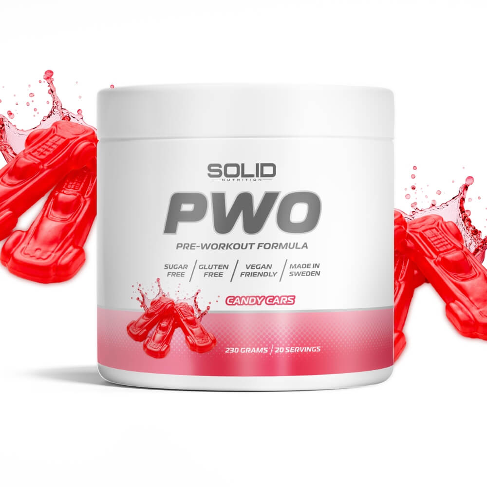 SOLID Nutrition PWO, 230 g (Candy Cars)