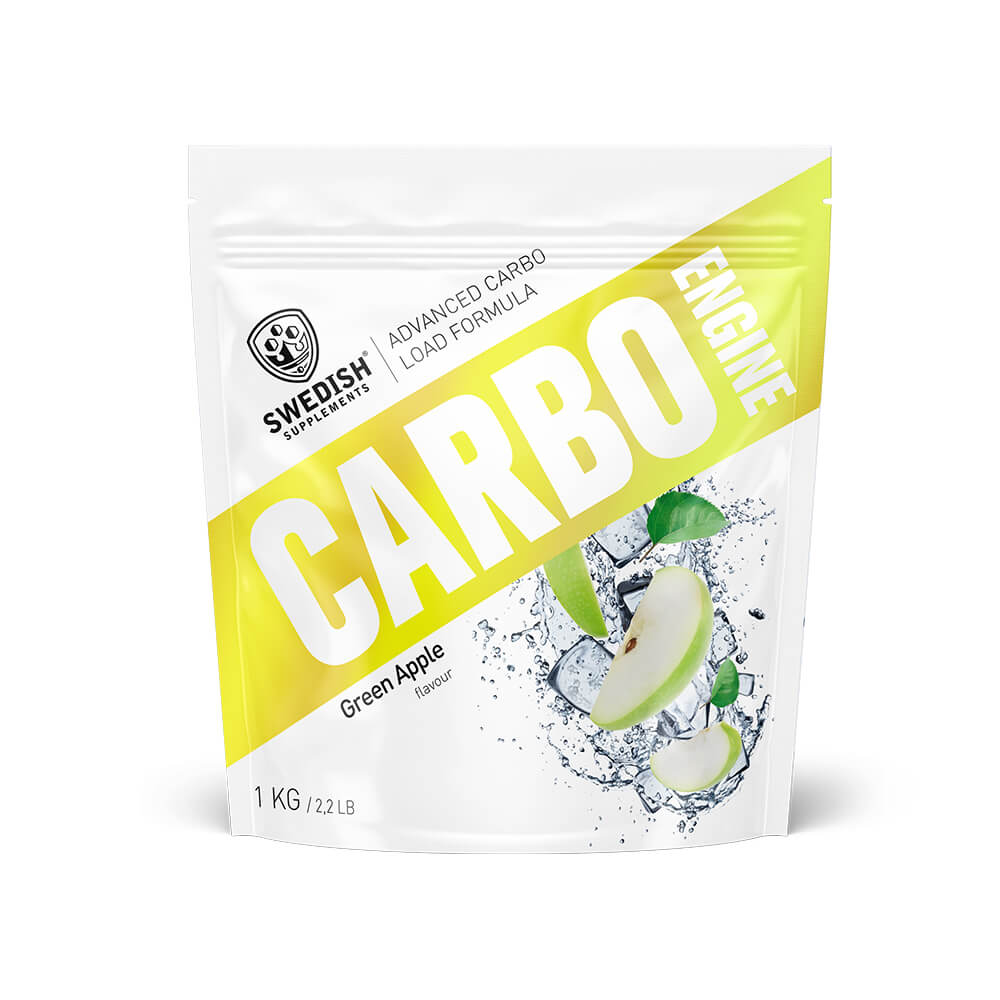 Swedish Supplements Carbo Engine, 1 kg (Green Apple)
