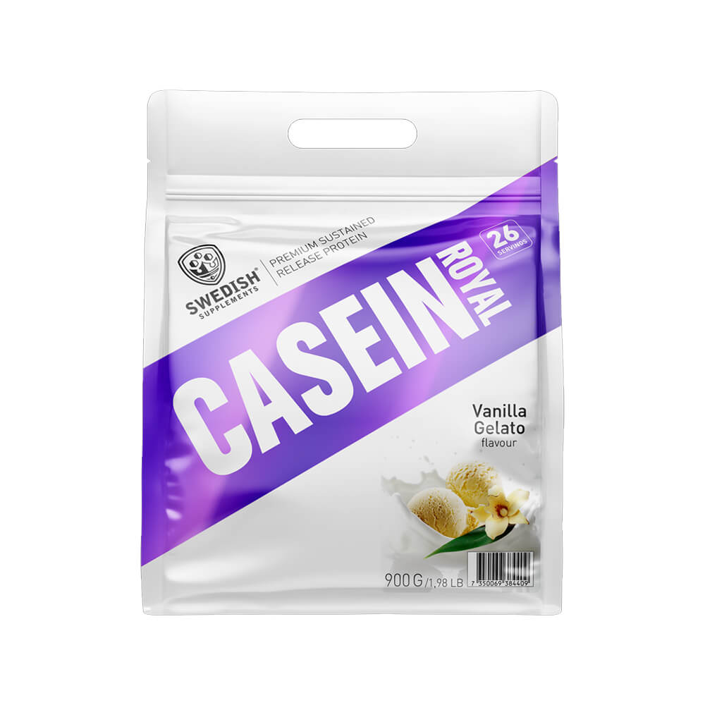 Swedish Supplements Casein Royal, 900g (Vanilla Gelato)