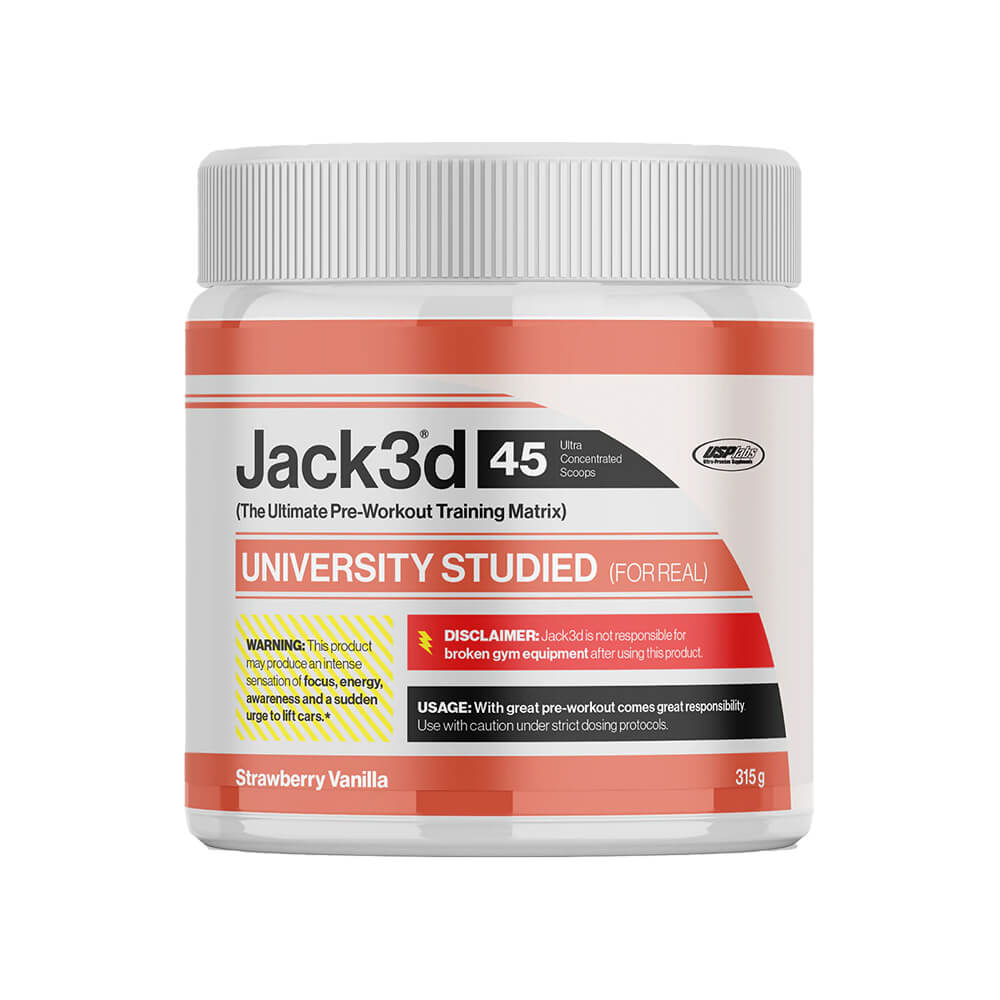 USP Labs Jack3d Advanced, 45 serv. (Strawberry Vanilla)