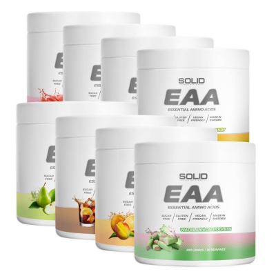 8 x SOLID Nutrition EAA, 300 g