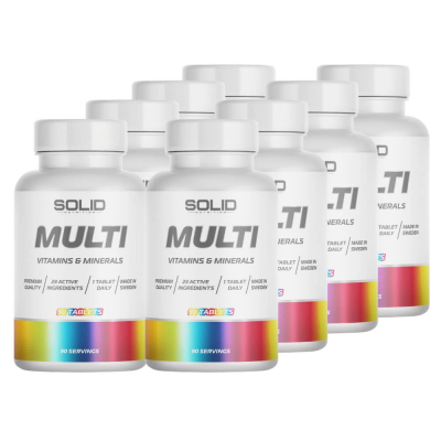 8 x SOLID Nutrition MULTI, 90 tabs