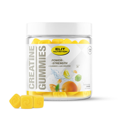 Elit Nutrition Creatine Gummies, 60 kpl