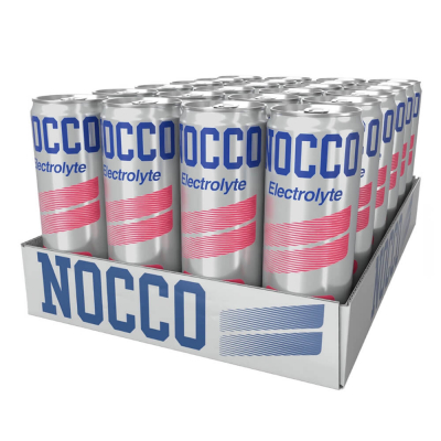 24 x NOCCO Electrolyte, 355 ml (Pink Grape)