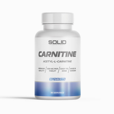 SOLID Nutrition Carnitine, 90 tabs
