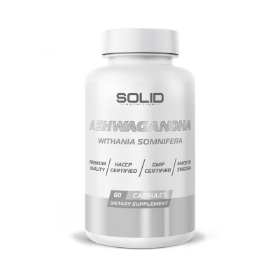 SOLID Nutrition Ashwagandha, 90 caps