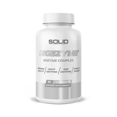 SOLID Nutrition DigeZyme, 90 caps