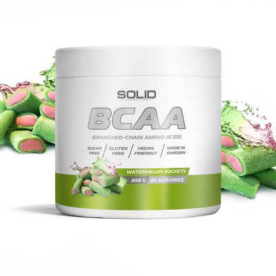 SOLID Nutrition BCAA, 300 g (Watermelon Rockets)