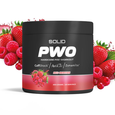 SOLID Nutrition BLACK LINE PWO, 400 g