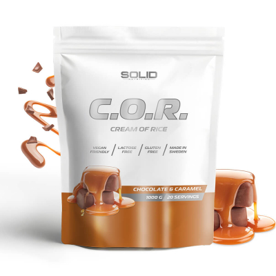 SOLID Nutrition Cream Of Rice, 1 kg (Chocolate & Caramel)