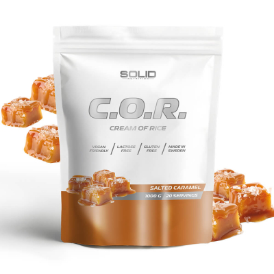 SOLID Nutrition Cream Of Rice, 1 kg (Salted Caramel)