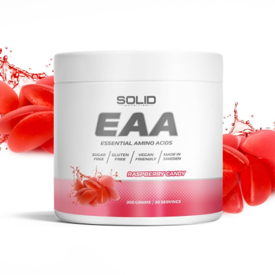 SOLID Nutrition EAA, 300 g (Raspberry Candy)