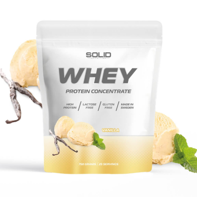 SOLID Nutrition Whey, 750 g (Vanilla)