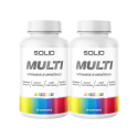 2 x SOLID Nutrition MULTI, 90 tabs