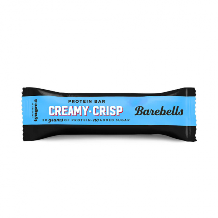 Barebells Proteinbar, 55 g (Creamy Crisp) ryhmässä Patukat / Proteiinipatukat @ Tillskottsbolaget (BAREBELLS1CCL12C-10)