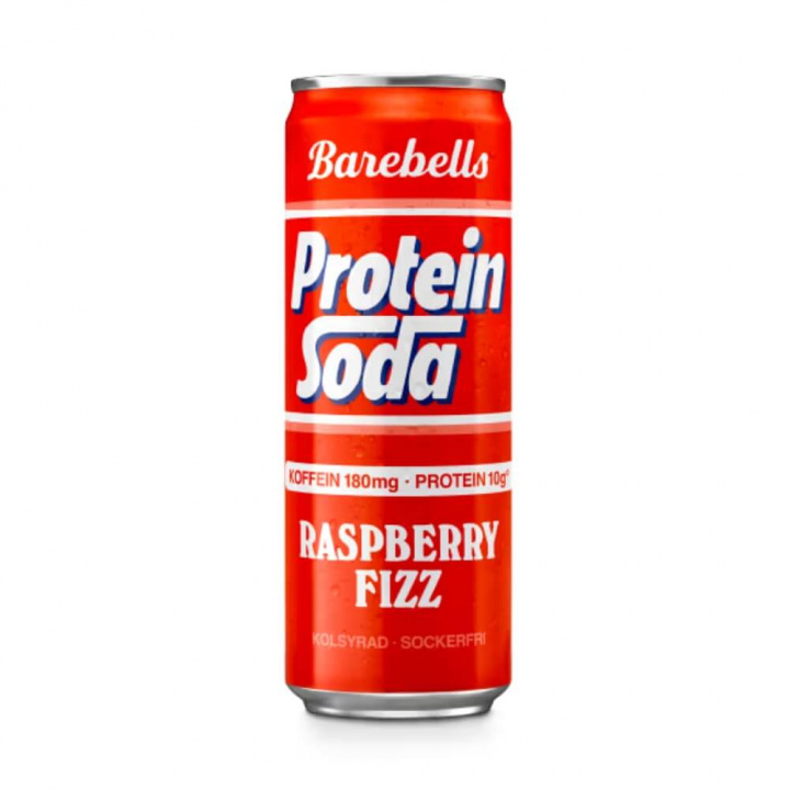 Barebells Protein Soda, 355 ml ryhmässä Juomat / Proteiinijouma @ Tillskottsbolaget (BAREBELLS2385)