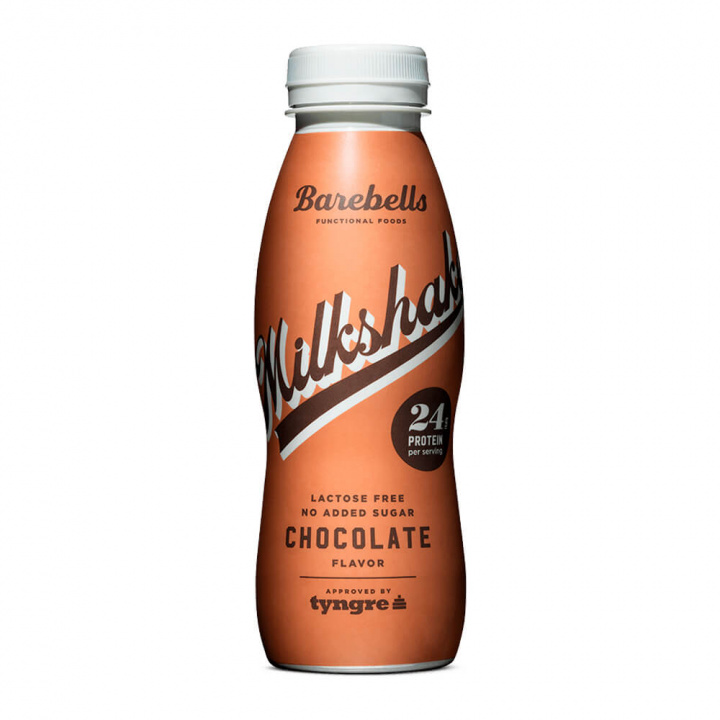 Barebells Milkshake, 330 ml (Chocolate) ryhmässä Juomat / Proteiinijouma @ Tillskottsbolaget (BAREBELLSMILK1C)