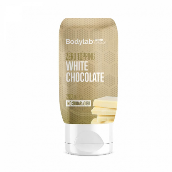 Bodylab Zero Topping, 290 ml (White Chocolate) ryhmässä Teematuotteet / Ravintolisät Naisille @ Tillskottsbolaget (BODYLAB003-4)