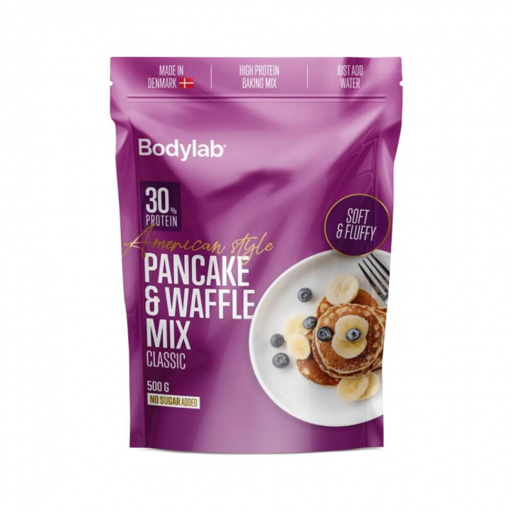 Bodylab Protein Pancake Mix, 500 g ryhmässä Ravintolisät & Elintarvikkeet / Elintarvikkeet / Proteiiniletut @ Tillskottsbolaget (BODYLAB008)